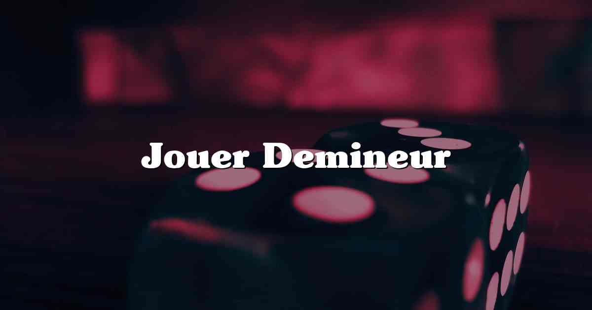 Jouer Demineur